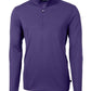 Cutter & Buck Layering S / College Purple Cutter & Buck - Men's Virtue Eco Pique Recycled Quarter Zip