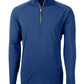 Cutter & Buck Layering S / Tour Blue Cutter & Buck - Men's Adapt Eco Knit Quarter Zip Pullover