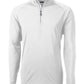 Cutter & Buck Layering S / White Cutter & Buck - Men's Adapt Eco Knit Quarter Zip Pullover