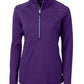 Cutter & Buck Layering XS / College Purple Cutter & Buck - Women's Adapt Eco Knit Half Zip Pullover