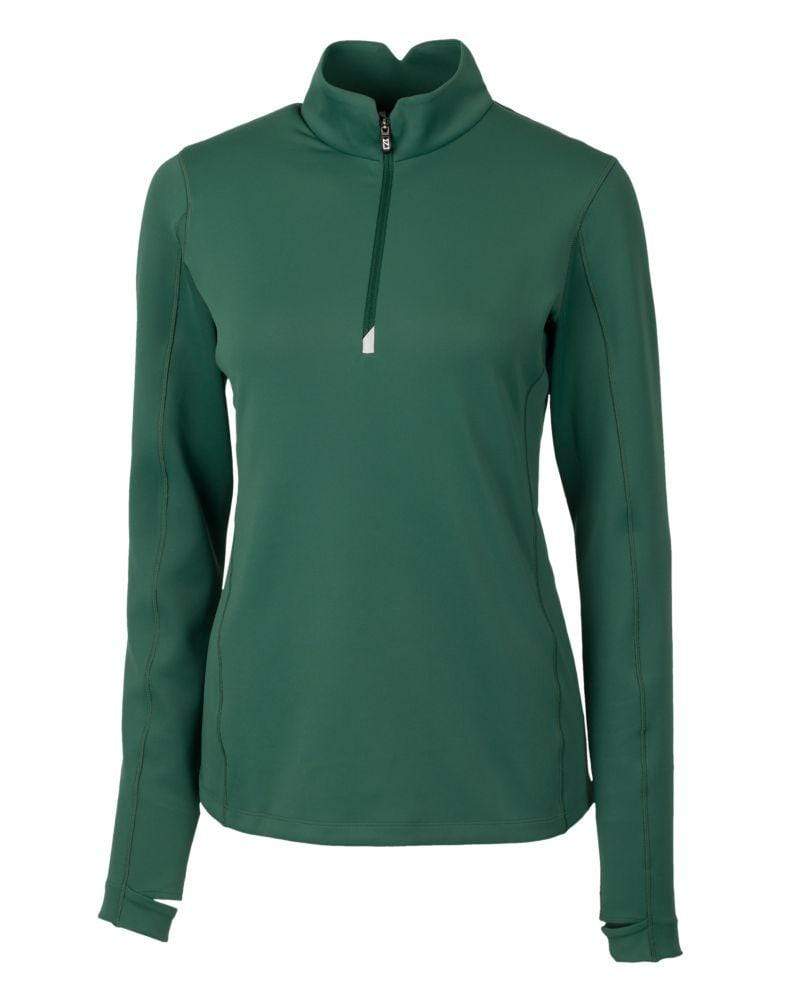 Cutter & Buck Layering XS / Hunter Cutter & Buck - Women's Traverse Stretch Quarter Zip