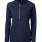 Cutter & Buck Layering XS / Navy Blue Cutter & Buck - Women's Adapt Eco Knit Half Zip Pullover