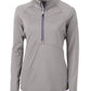 Cutter & Buck Layering XS / Polished Cutter & Buck - Women's Adapt Eco Knit Half Zip Pullover