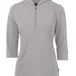 Cutter & Buck Layering XS / Polished Cutter & Buck - Women's Virtue Eco Pique Half Zip Hoodie