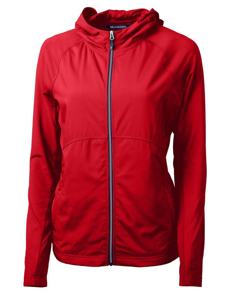 Cutter & Buck Layering XS / Red Cutter & Buck - Women's Adapt Eco Knit Full Zip Jacket