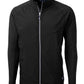 Cutter & Buck Outerwear S / Black Cutter & Buck - Men's Adapt Eco Knit Hybrid Recycled Full-Zip Jacket