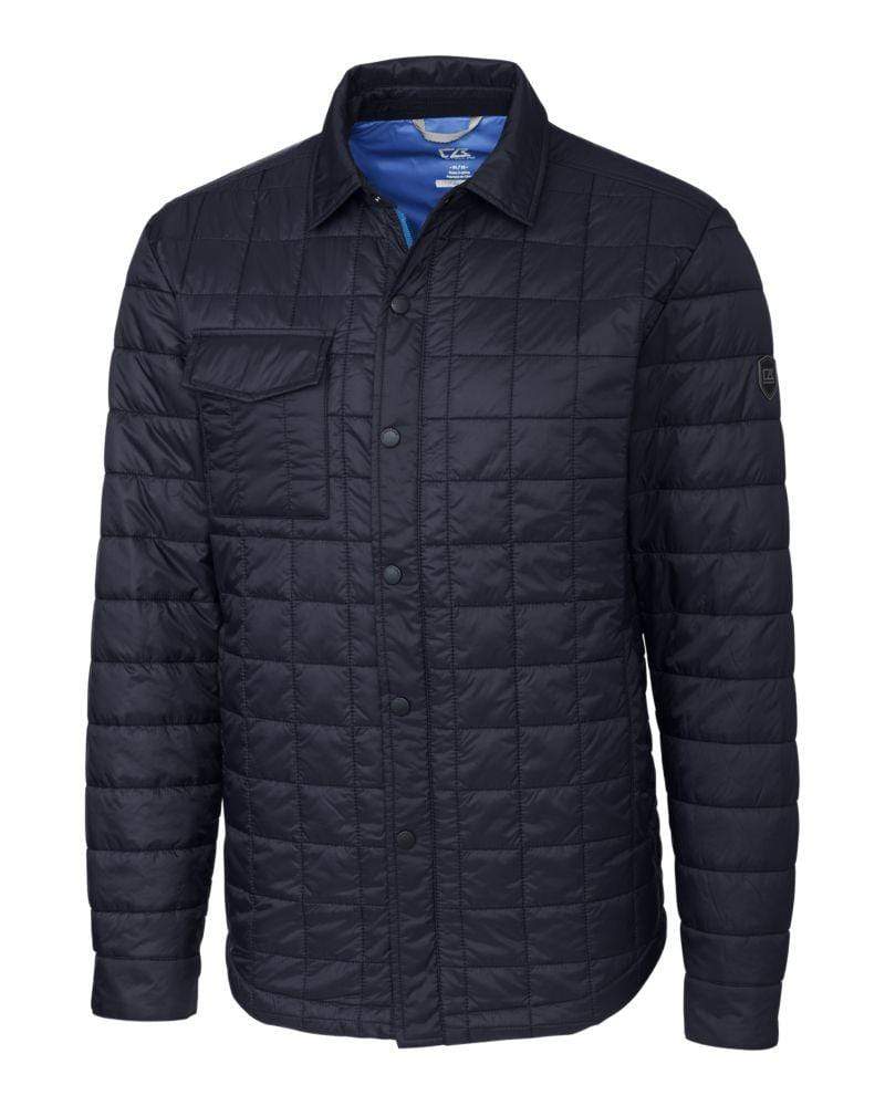 Cutter & Buck Outerwear S / Dark Navy Cutter & Buck - Men's Rainier PrimaLoft Eco Shirt Jacket