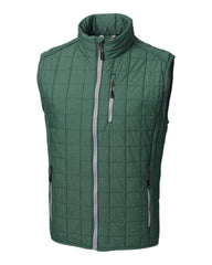 Cutter & Buck Outerwear S / Hunter Melange Cutter & Buck - Men's Rainier PrimaLoft Eco Full Zip Vest