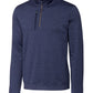 Cutter & Buck Outerwear S / Liberty Navy Cutter & Buck - Men's Stealth Heathered Quarter-Zip Pullover