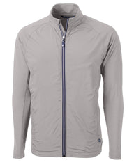Cutter & Buck Outerwear S / Polished Cutter & Buck - Men's Adapt Eco Knit Hybrid Recycled Full-Zip Jacket