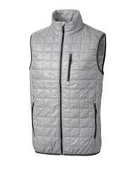 Cutter & Buck Outerwear S / Polished Cutter & Buck - Men's Rainier PrimaLoft Eco Full Zip Vest