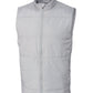 Cutter & Buck Outerwear S / Polished Cutter & Buck - Men's Stealth Hybrid Quilted Windbreaker Vest
