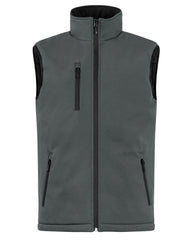 Cutter & Buck Outerwear S / Pure Slate Cutter & Buck - Clique Men's Equinox Insulated Softshell Vest