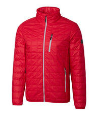 Cutter & Buck Outerwear S / Red Cutter & Buck - Men's Rainier PrimaLoft Eco Full Zip Jacket