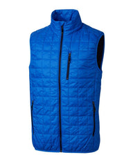 Cutter & Buck Outerwear S / Royal Cutter & Buck - Men's Rainier PrimaLoft Eco Full Zip Vest