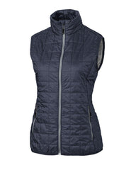 Cutter & Buck Outerwear XS / Anthracite Melange Cutter & Buck - Women's Rainier PrimaLoft Eco Full Zip Vest
