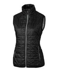 Cutter & Buck Outerwear XS / Black Cutter & Buck - Women's Rainier PrimaLoft Eco Full Zip Vest