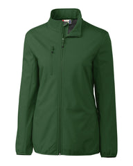 Cutter & Buck Outerwear XS / Bottle Green Cutter & Buck - Clique Women's Trail Stretch Softshell Jacket