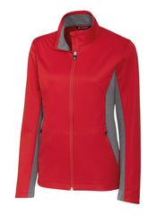 Cutter & Buck Outerwear XS / Cardinal Red Cutter & Buck - Women's Navigate Softshell Full Zip Jacket