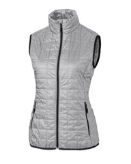 Cutter & Buck Outerwear XS / Polished Cutter & Buck - Women's Rainier PrimaLoft Eco Full Zip Vest