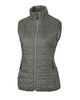 Cutter & Buck Outerwear XS / Poplar Melange Cutter & Buck - Women's Rainier PrimaLoft Eco Full Zip Vest