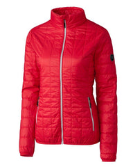 Cutter & Buck Outerwear XS / Red Cutter & Buck - Women's Rainier PrimaLoft Eco Full Zip Jacket