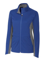 Cutter & Buck Outerwear XS / Tour Blue Cutter & Buck - Women's Navigate Softshell Full Zip Jacket