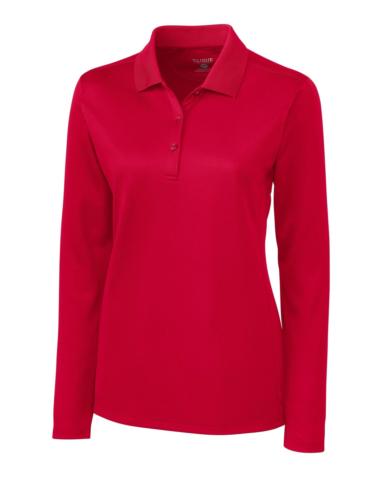 Cutter & Buck Polos Cutter & Buck - Clique Women's Ice Pique Long Sleeve Polo