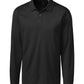 Cutter & Buck Polos S / Black Cutter & Buck - Clique Men's Ice Pique Long Sleeve Polo