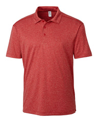 Cutter & Buck Polos S / Cardinal Red Heather Cutter & Buck - Clique Men's Charge Active Short Sleeve Polo