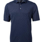 Cutter & Buck Polos S / Navy Blue Cutter & Buck - Men's Virtue Eco Pique Tile Print Polo