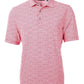 Cutter & Buck Polos S / Red Cutter & Buck - Men's Virtue Eco Pique Botanical Print Polo