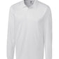 Cutter & Buck Polos S / White Cutter & Buck - Clique Men's Ice Pique Long Sleeve Polo