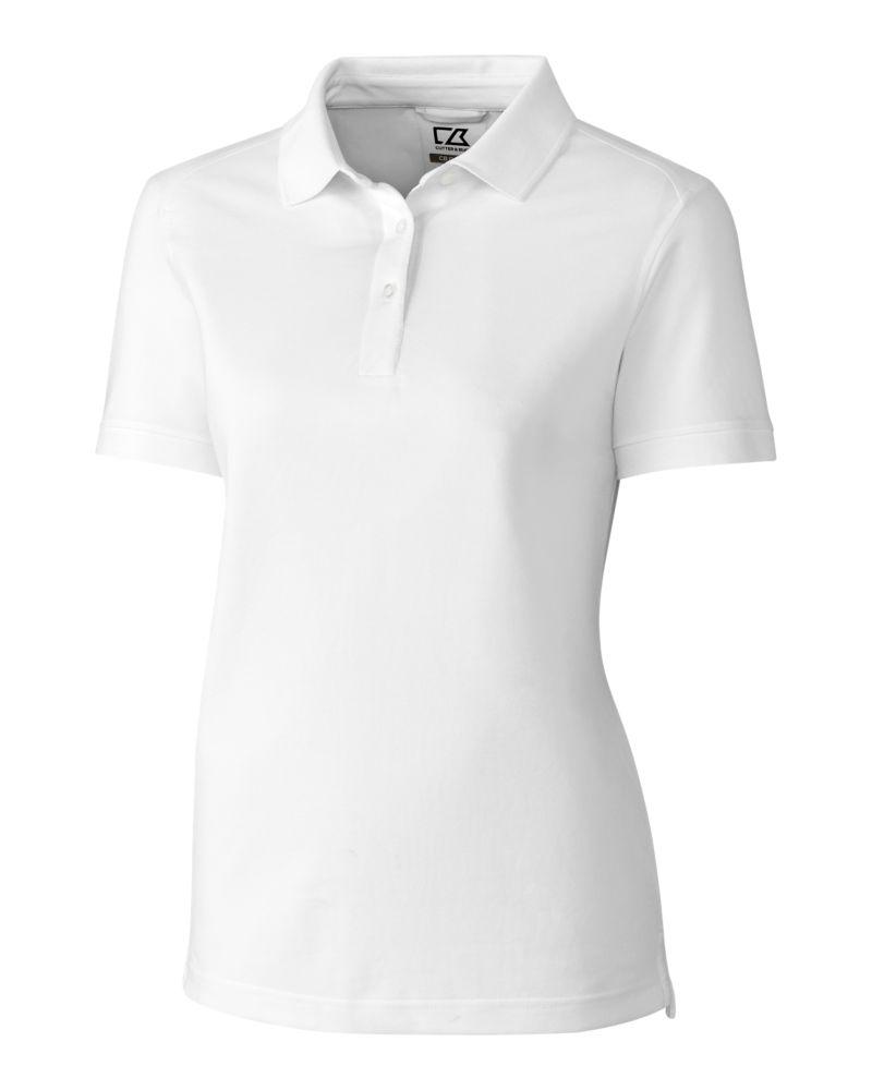 Cutter & Buck Polos S / White Cutter & Buck - Women's Advantage Pique Polo