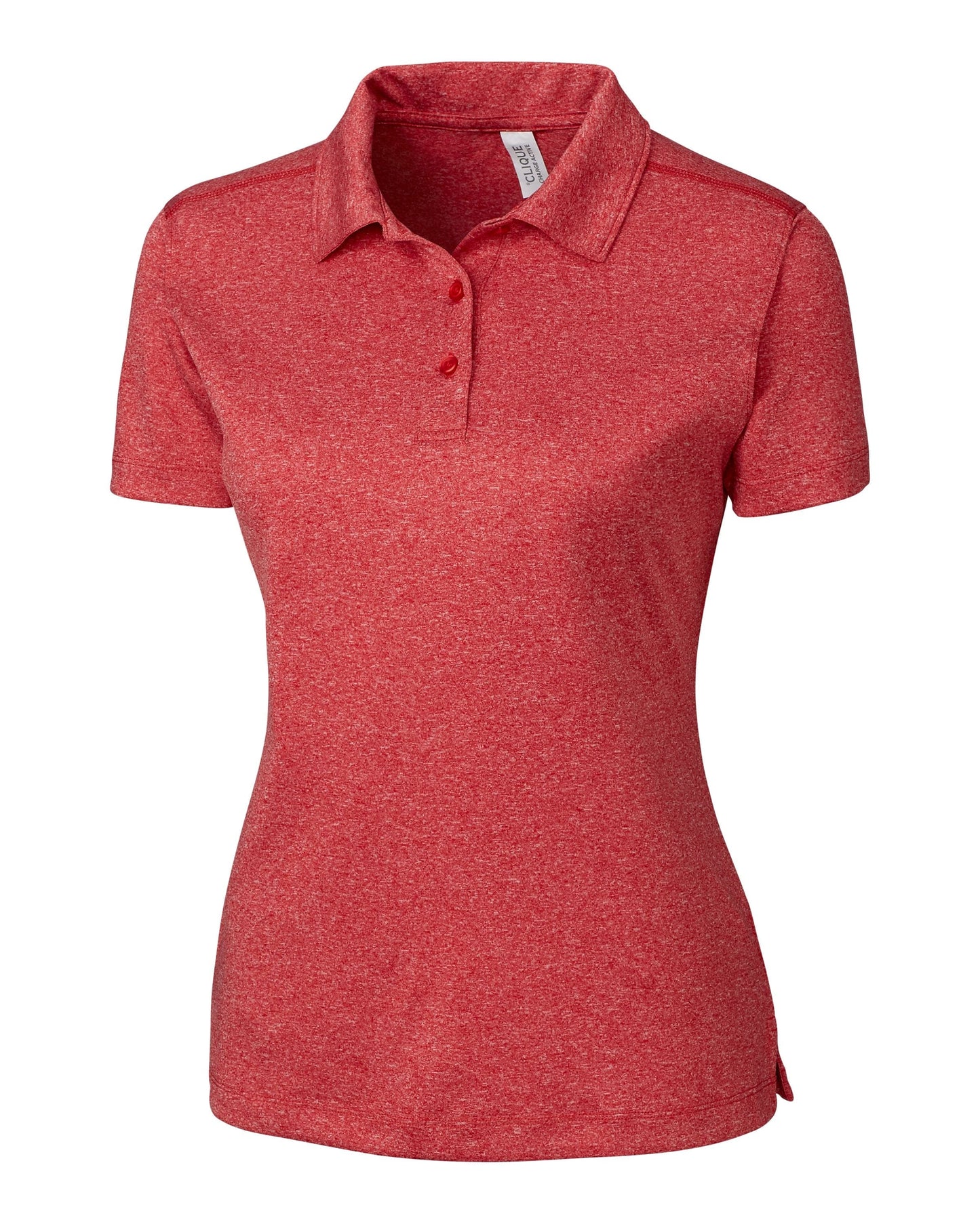 Cutter & Buck Polos XS / Cardinal Red Heather Cutter & Buck - Clique Women's Charge Active Short Sleeve Polo