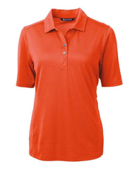 Cutter & Buck Polos XS / College Orange Cutter & Buck - Women's Virtue Eco Pique Recycled Polo