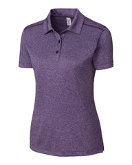 Cutter & Buck Polos XS / College Purple Heather Cutter & Buck - Clique Women's Charge Active Short Sleeve Polo