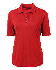 Cutter & Buck Polos XS / Red Cutter & Buck - Women's Virtue Eco Pique Recycled Polo