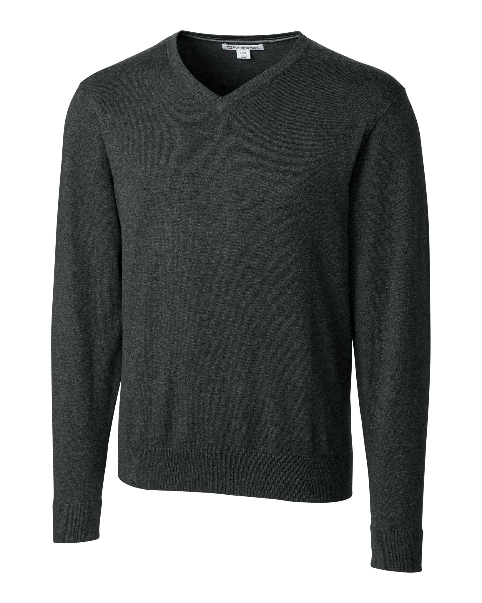 Cutter & Buck Sweaters S / Charcoal Heather Cutter & Buck - Men's Lakemont V-neck