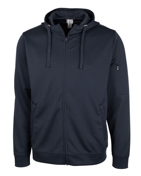 Cutter & Buck Sweatshirts XS / Navy Cutter & Buck - Clique Men's Lift Performance Full-Zip Hoodie