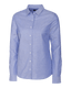 Cutter & Buck Woven Shirts XS / French Blue Cutter & Buck - Women's L/S Stretch Oxford