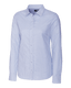 Cutter & Buck Woven Shirts XS / Light Blue Cutter & Buck - Women's L/S Stretch Oxford Stripe