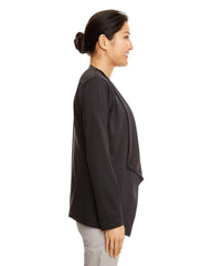 Devon & Jones Sweaters Devon & Jones - Women's Perfect Fit™ Draped Open Blazer