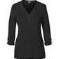 Devon & Jones Sweaters XS / BLACK Devon & Jones Ladies' Perfect Fit™ Y-Placket Convertible Sleeve Knit Top