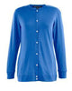 Devon & Jones Sweaters XS / FRENCH BLUE Devon & Jones Ladies' Perfect Fit™ Ribbon Cardigan
