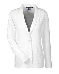Devon & Jones Sweaters XS / WHITE Devon & Jones Ladies' Perfect Fit™ Shawl Collar Cardigan