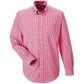 Devon & Jones Woven Shirts S / RED Devon & Jones Men's Crown Collection™ Gingham Check