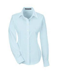 Devon & Jones Woven Shirts XS / CRYSTAL BLUE Devon & Jones Ladies' Crown Collection™ Solid Broadcloth