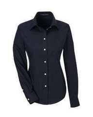 Devon & Jones Woven Shirts XS / NAVY Devon & Jones Ladies' Crown Collection™ Solid Broadcloth