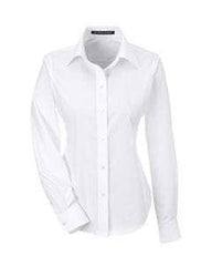 Devon & Jones Woven Shirts XS / WHITE Devon & Jones Ladies' Crown Collection™ Solid Broadcloth